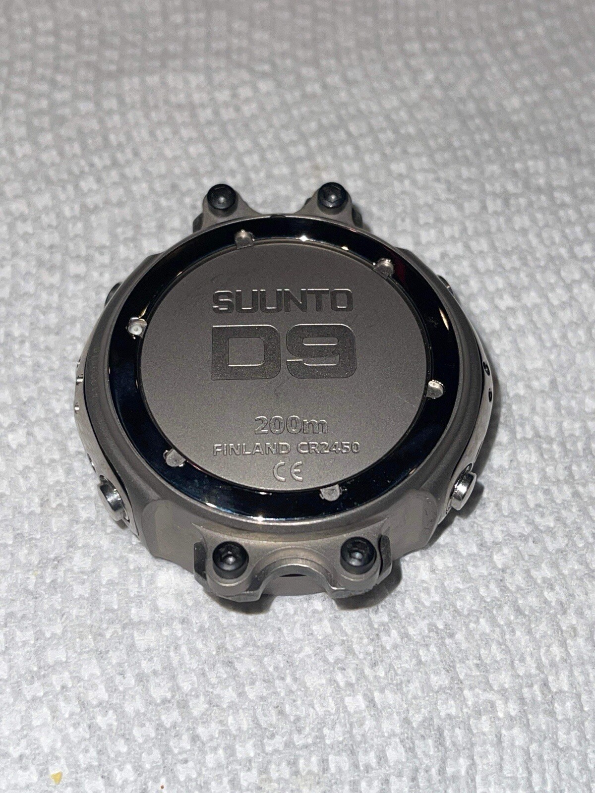 SUUNTO D9 DIVE COMPUTER AIR / NITROX – WRIST WATCH. USED