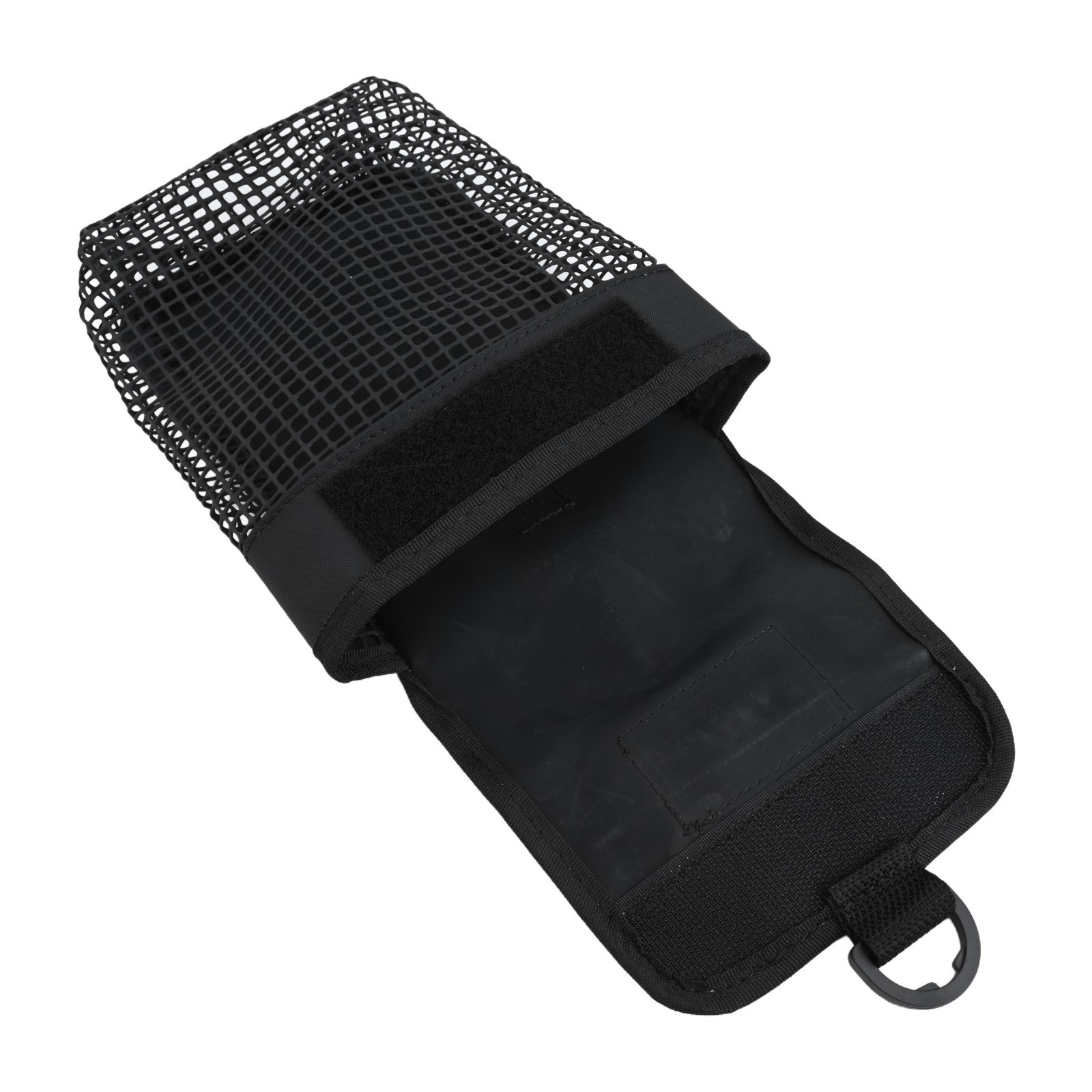 Scuba Diving Bag 20*13*6cm 210D Coated Nylon Cloth Black Fluorescent Green