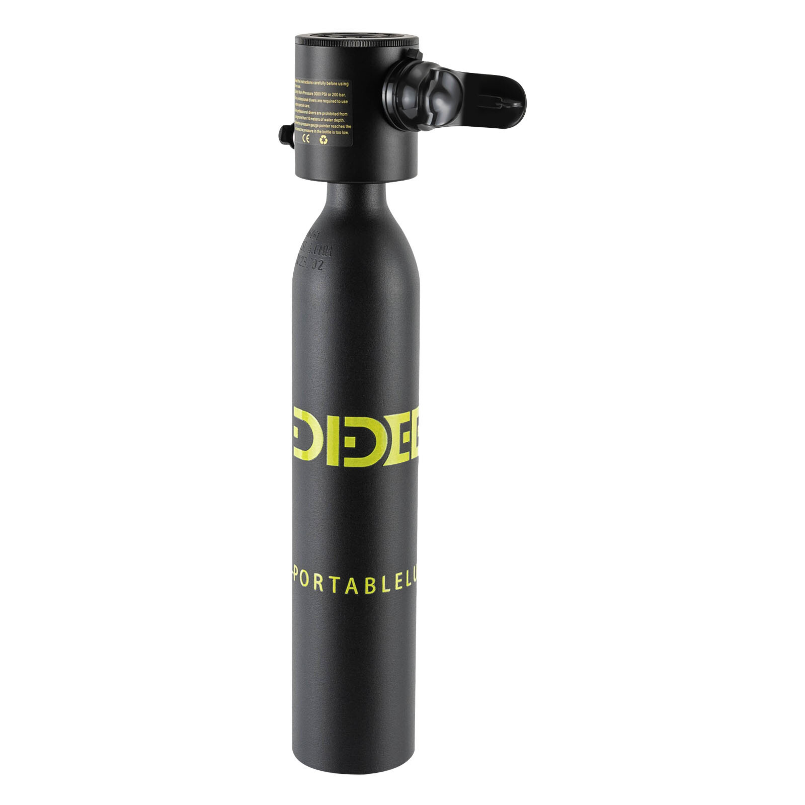 Mini 0.5L Scuba Oxygen Cylinder Diving Air Tank Kit Snorkeling Breath Equipment