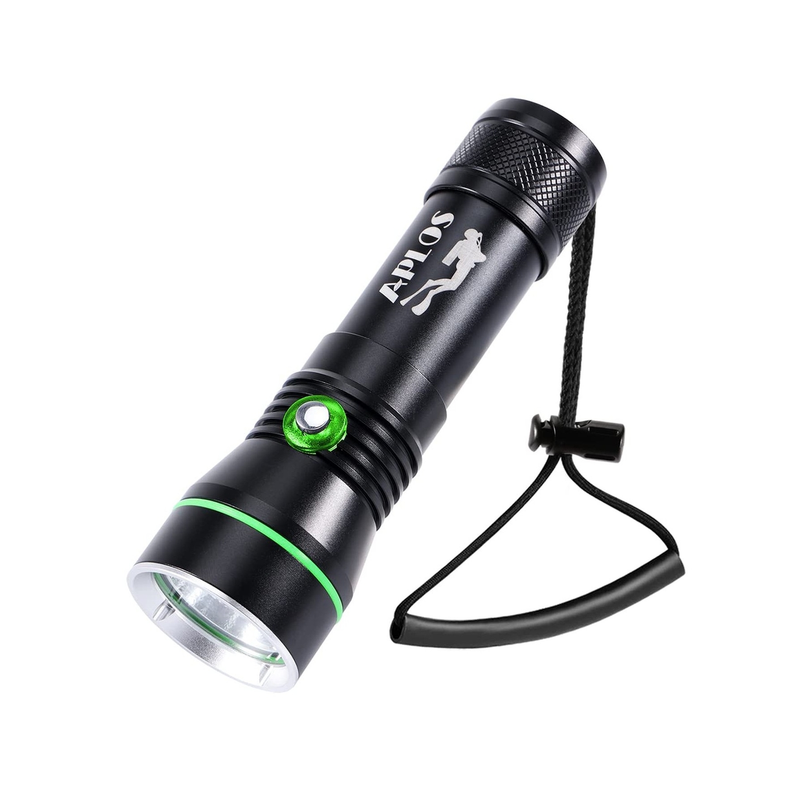 APLOS AP30 3000lm Diving Flashlight with Power Indicator, IPX8 Waterproof Pro…