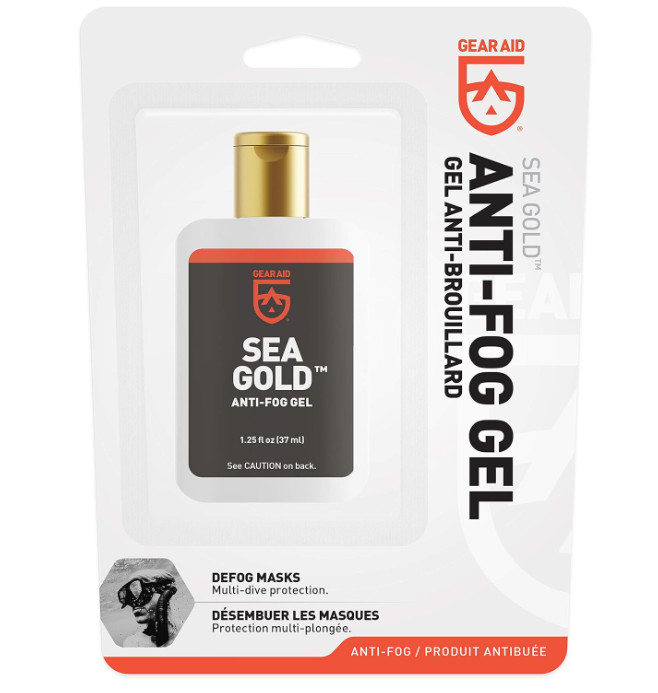 Sea Gold Anti Fog Gel 1.25oz Long Lasting Clear Vision Treatment for Scuba Masks