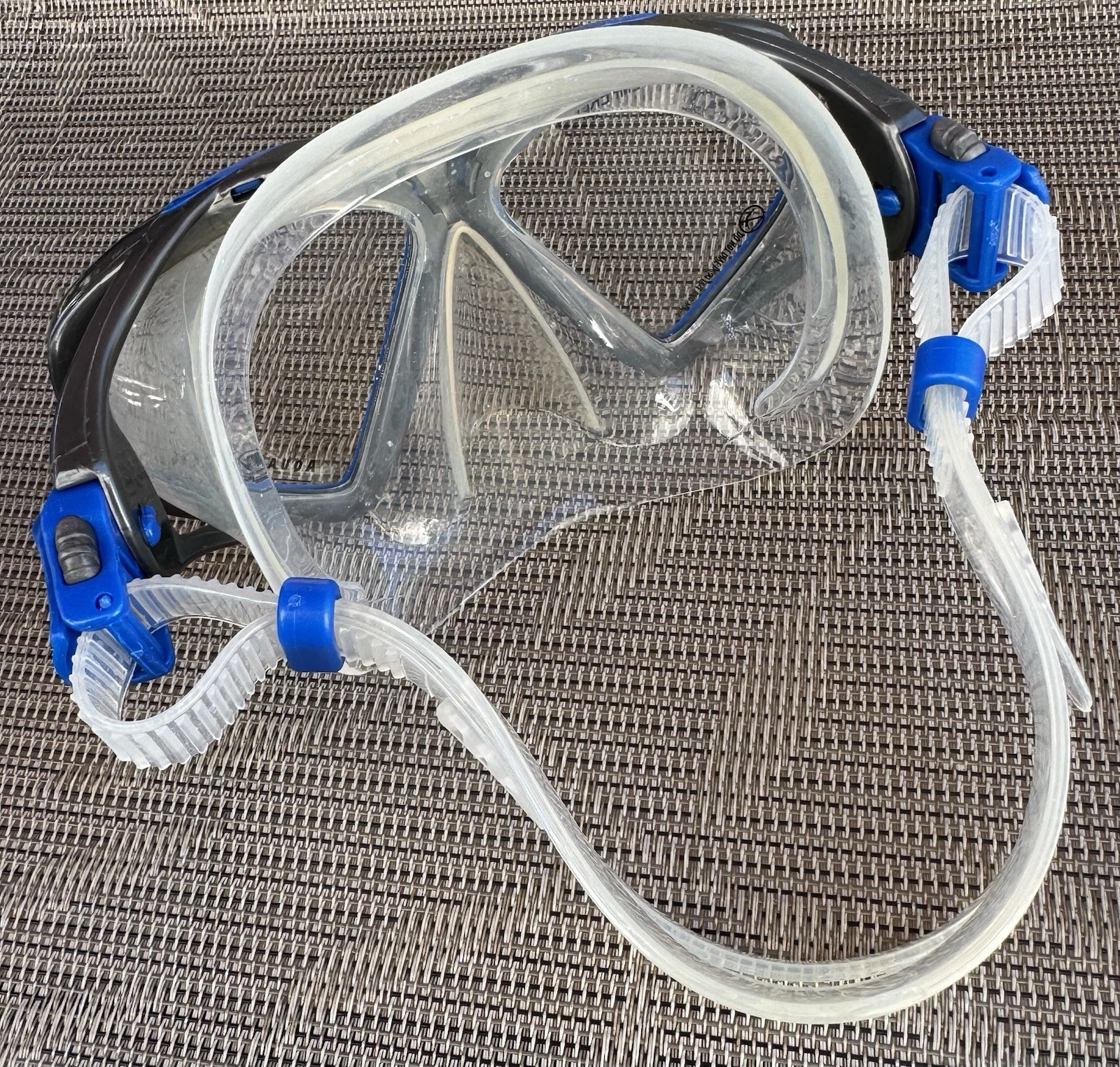 Aqua Lung Sport Pro Series Adults Snorkeling Set Size Medium Mens US 7–10 Clean