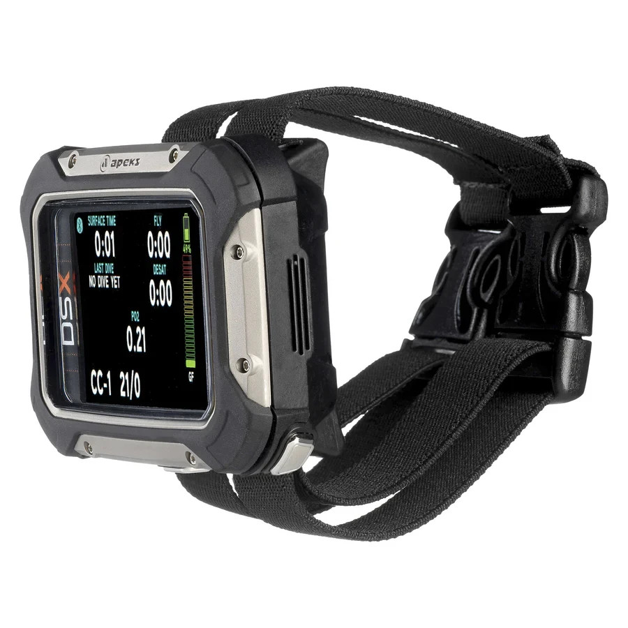 Apeks DSX Dive Computer w/ O2 Analyzer Black – New Unused in Original Box
