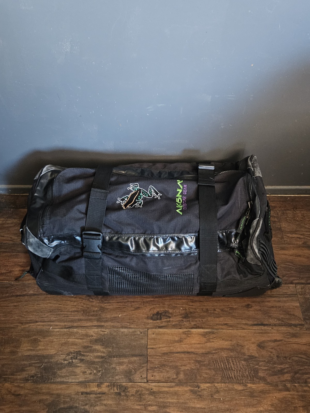 💥AKONA Adventure Gear Travel Scuba Dive Roller Bag BLACK 36″ x 15″ x 16″ #3