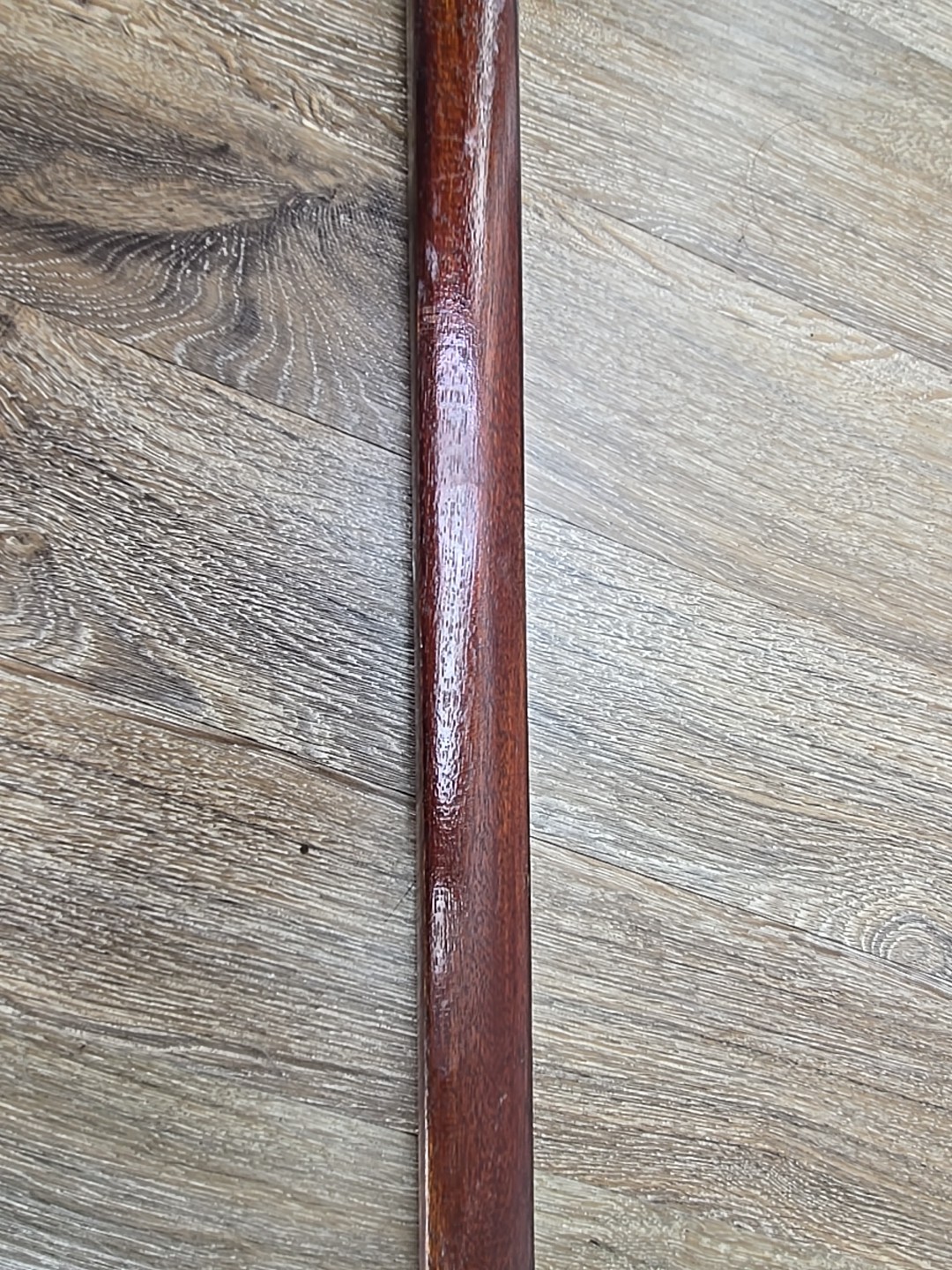 AB Biller 50″ Mahogany Wooden Shaft Spear Gun Only Vintage Wood A.B. Biller Co.