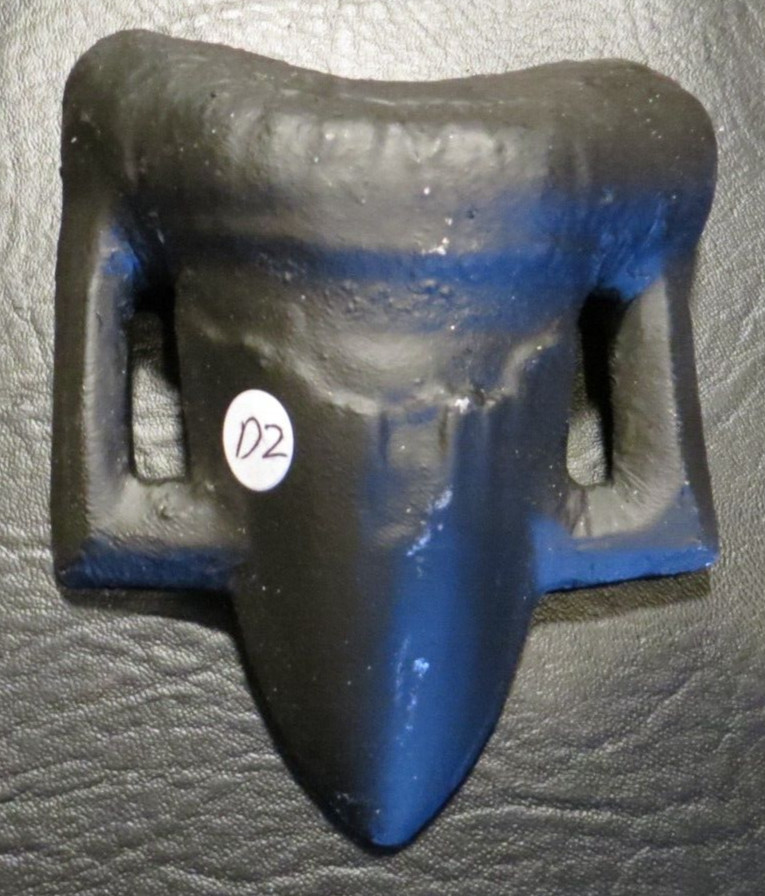 megalodon dive weight hand cast lead d3