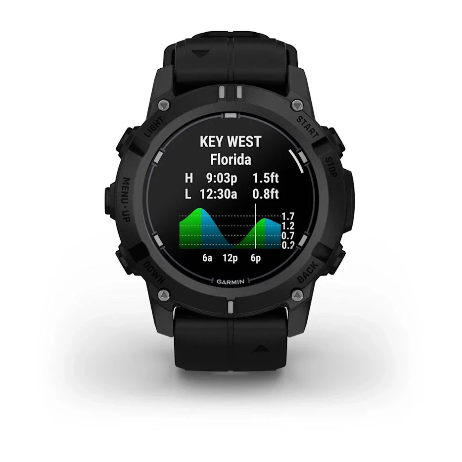 Garmin Descent G2 Watch Style Dive Computer with Bright AMOLED Display, Black