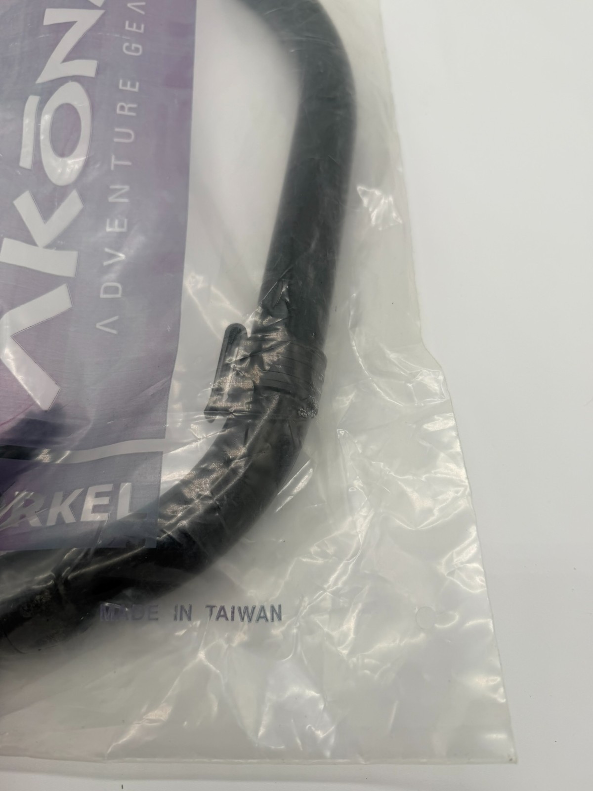 Akona Caicos Snorkel -Black Silicone- New In Original Packaging – Scuba Diving