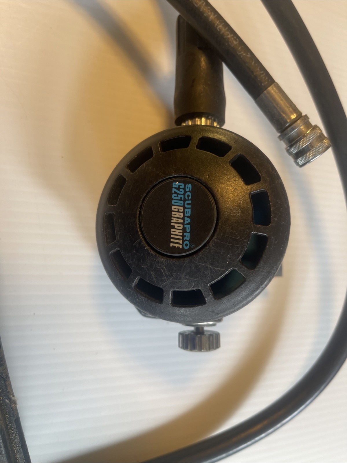 Atomic B1 SCUBA Regulator DIN First Stage + Scubapro G250 Graphite Second