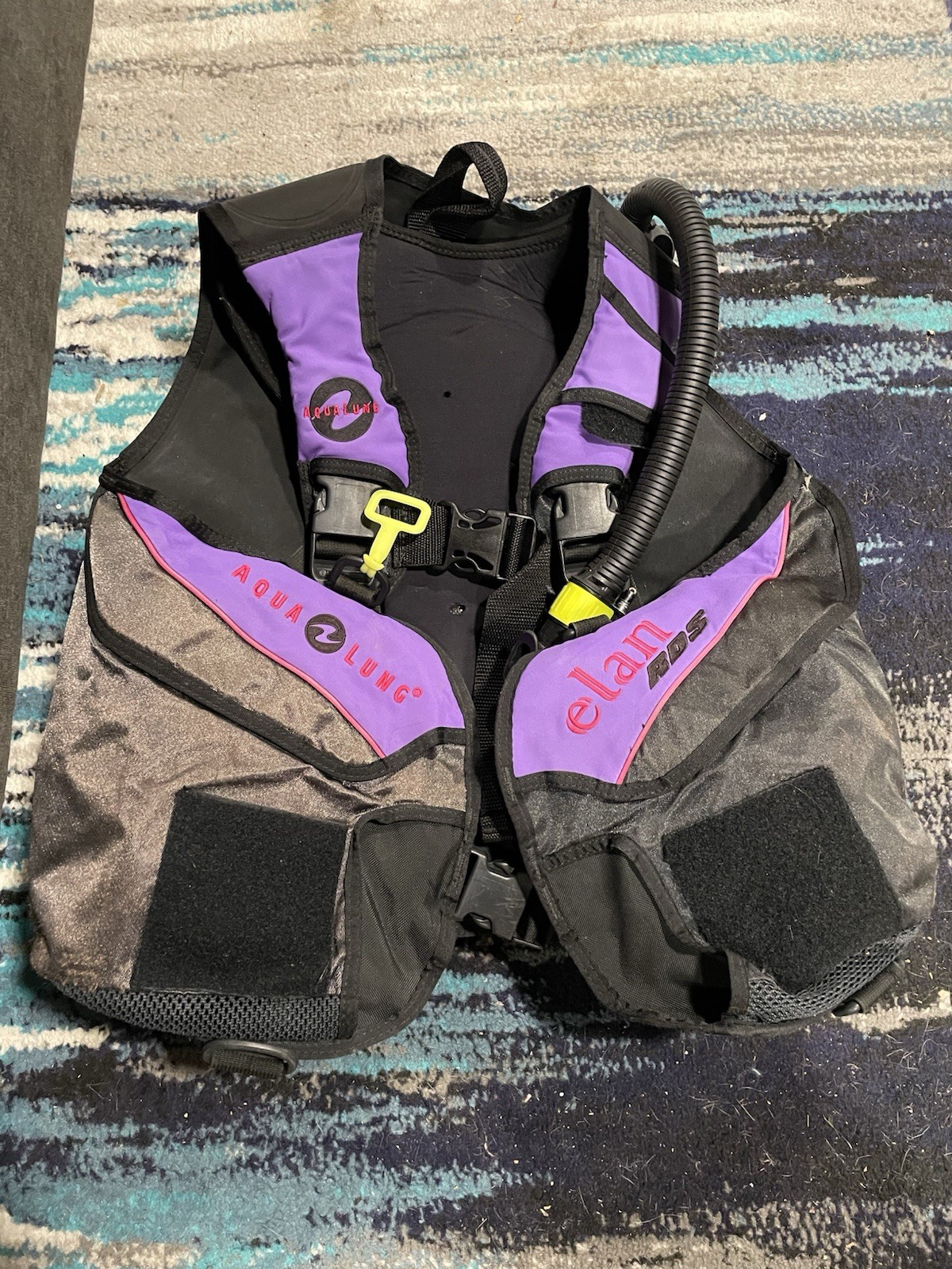 Aqua Lung Elan RDS Buoyancy Compensator Scuba BCD Vest Women’s Large