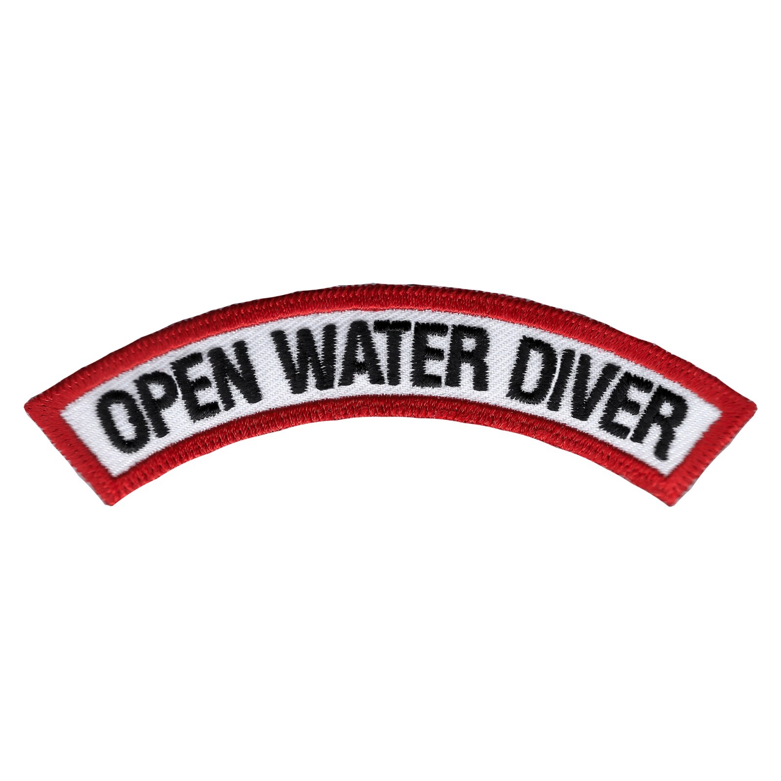 OPEN WATER DIVER CHEVRON – SCUBA DIVING iron-on PATCH embroidered applique