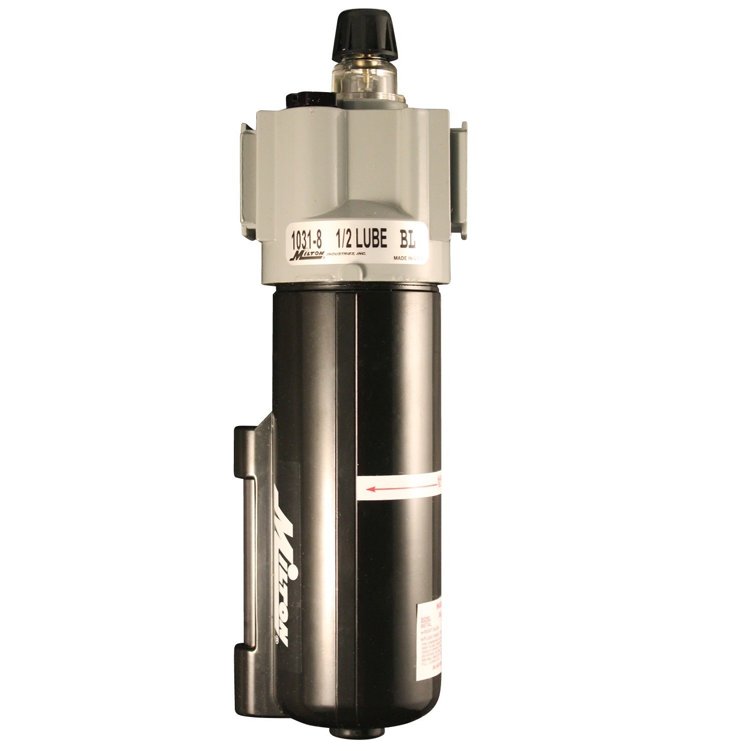 Milton 1031-8 1/2″ NPT Metal FRL Lubricator Bowl, 6 oz. Bowl