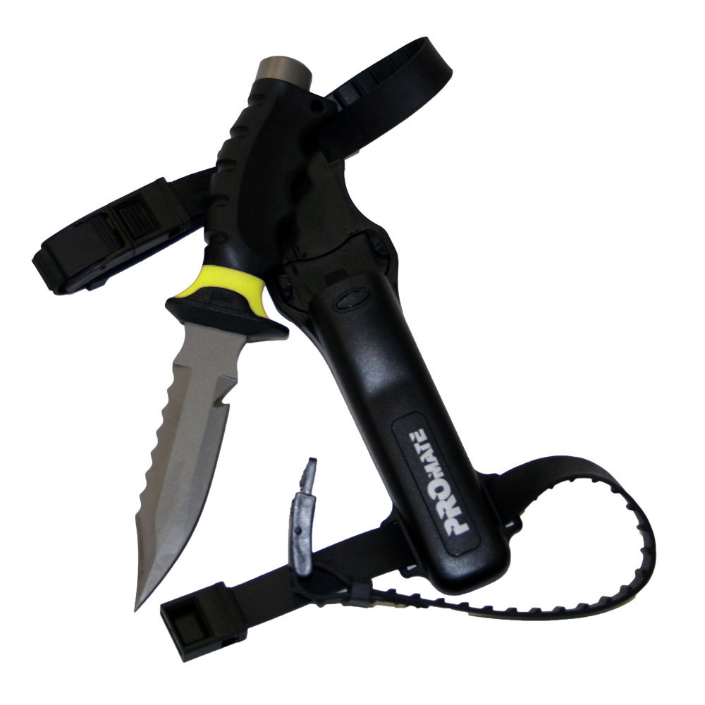 Sharp Tip Titanium Blade Scuba Diving Snorkeling Knife Full Tang (5″ Blade)