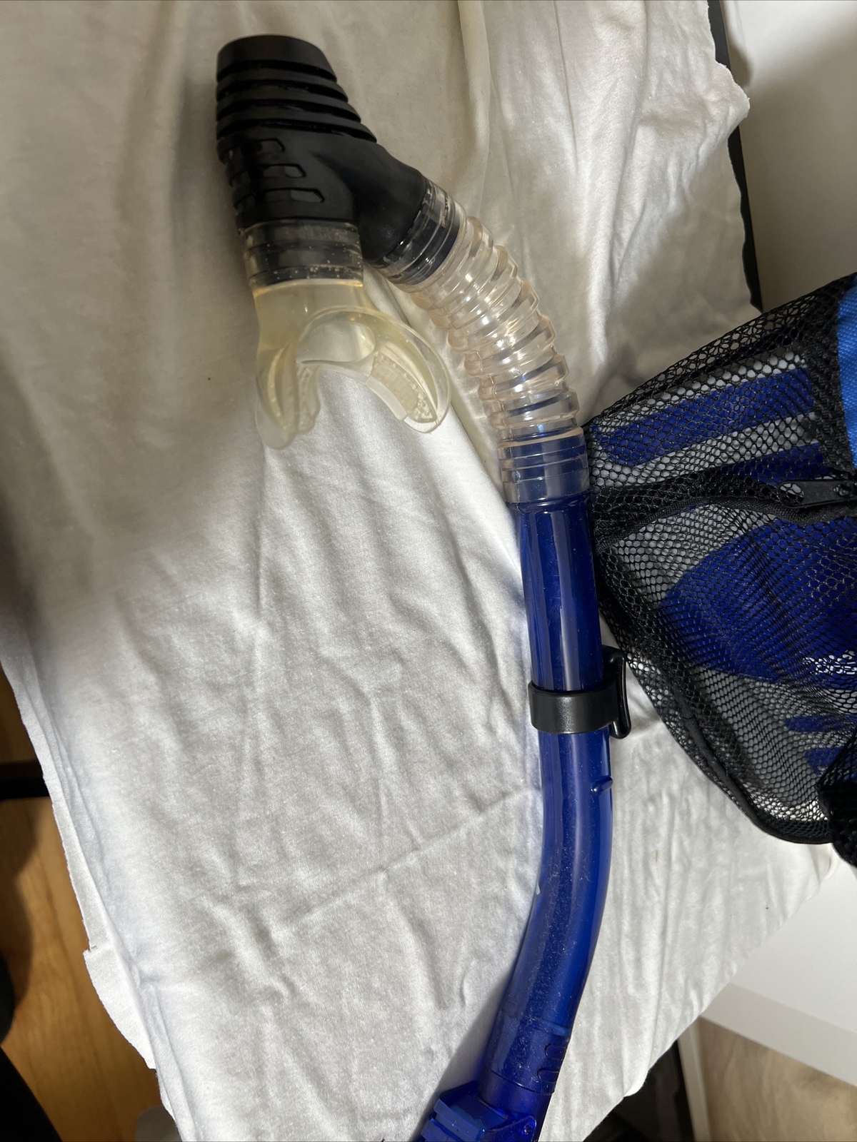 Speedo Dive Snorkel Set (Fins, Mask and Snorkel) Adult L/XL Used excellent