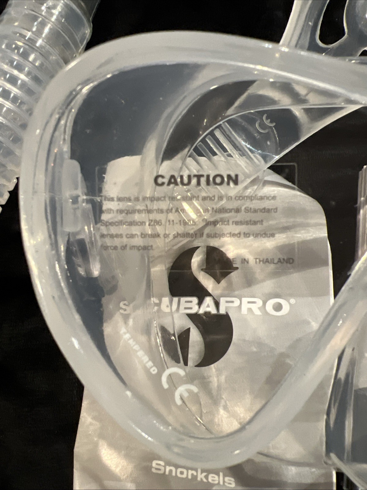 Scubapro Trinidad Mask & Snorkel Combo Low Volume Frameless Purge Set New