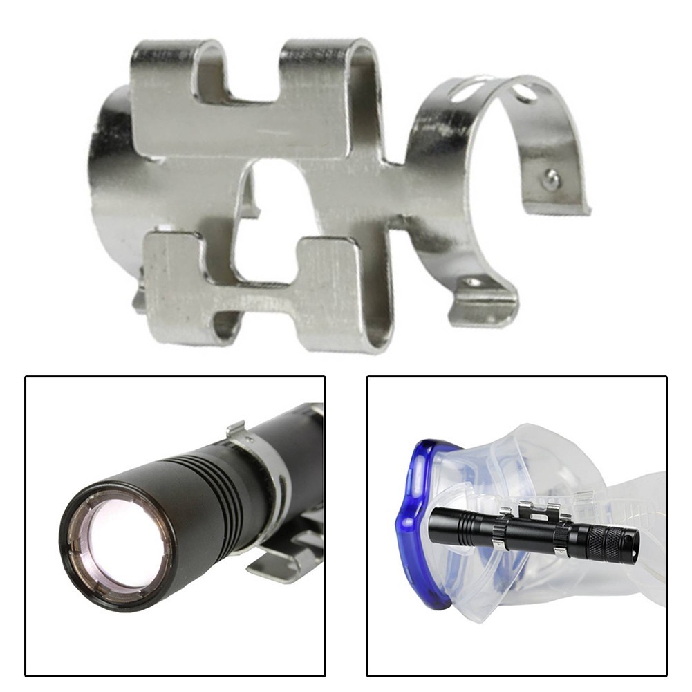 Water Resistant Scuba Diving Light 60000Mcd LED Headlight for Professional Use
