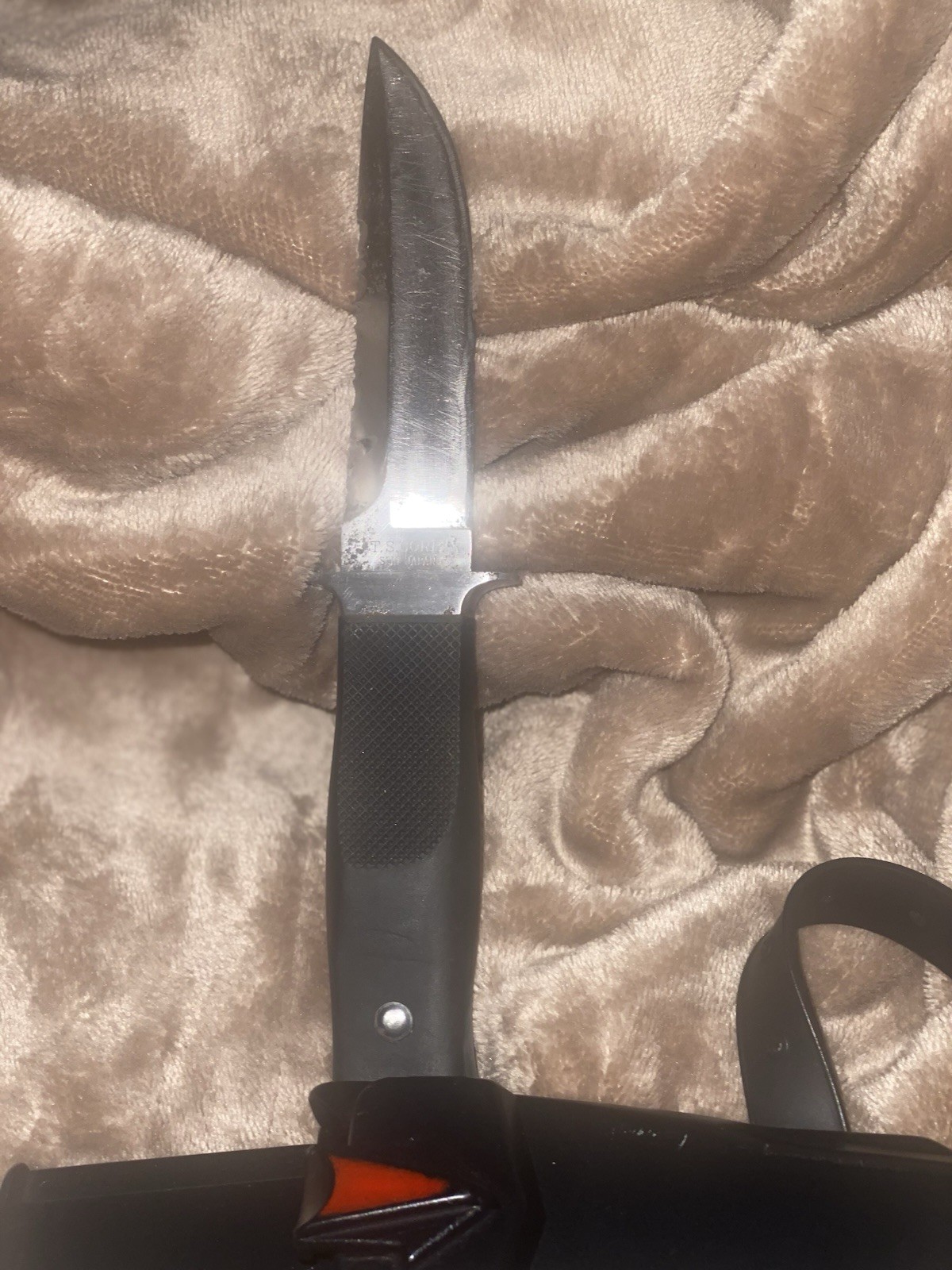 T.S Corp Hatori made Scuba Knife. Seki, Japan
