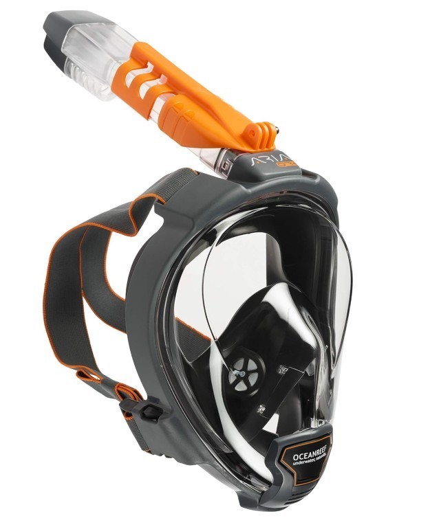 Ocean Reef ARIA Full Face Snorkeling Mask – OR18031 – Brand New Sealed S/M Black