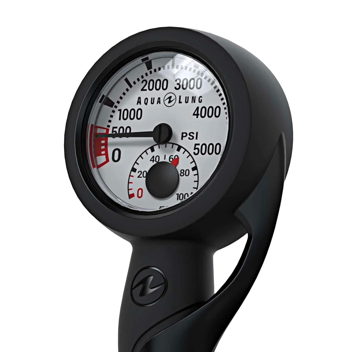 Single Pressure Gauge – Complete SPG Scuba Dive Assembly – PSI | Easy-To-Read Sc