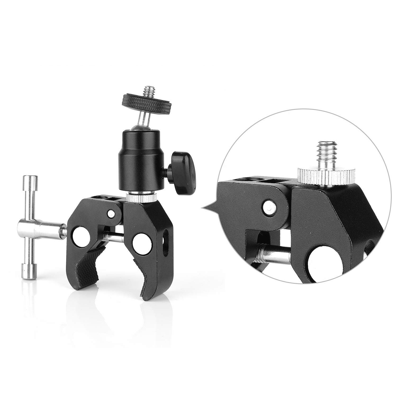 Anwenk Standard 1/4″-20 Male to Threaded Tripod 1/4-1/4 Screw 5P