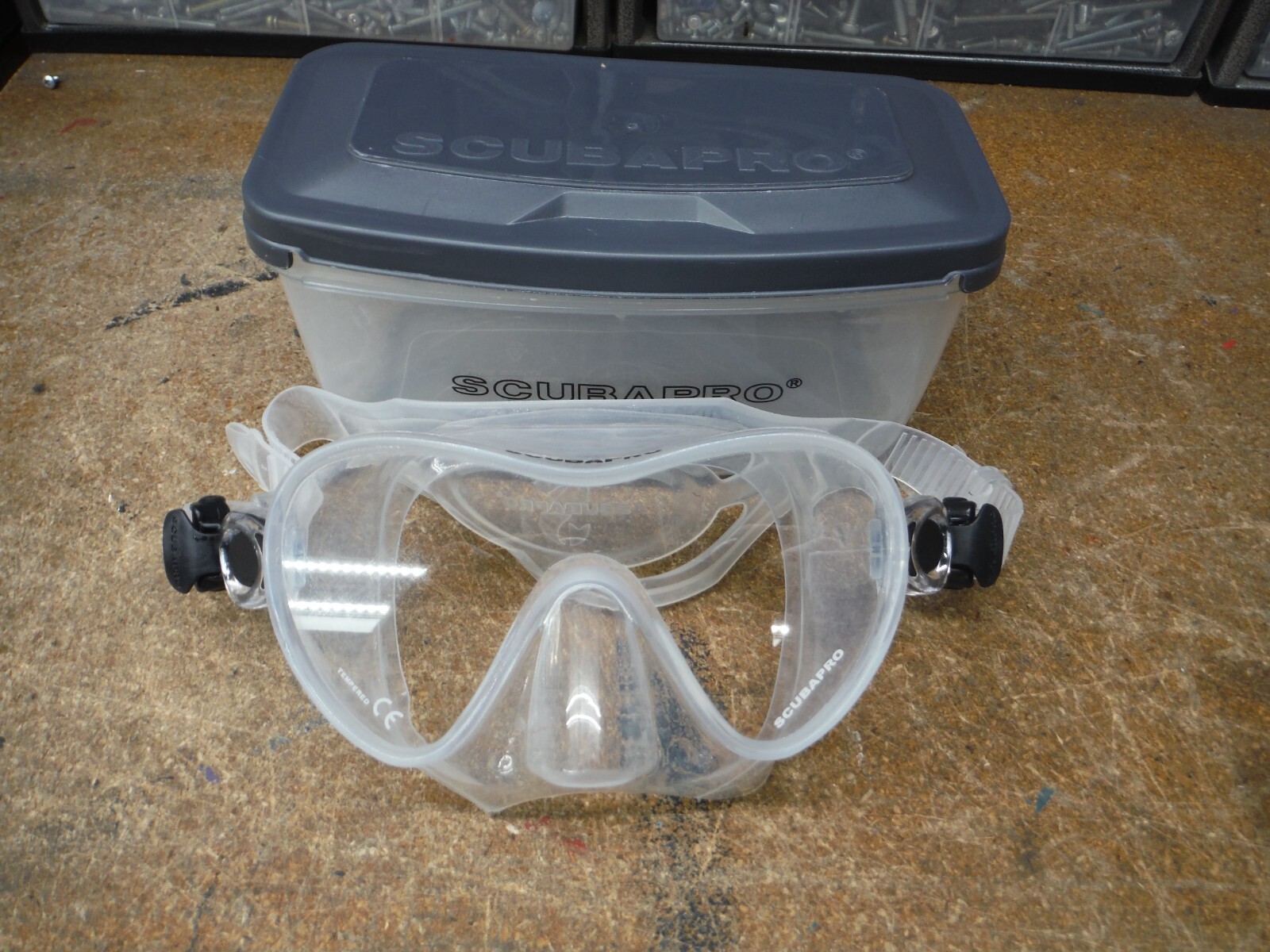 ScubaPro Trinidad 3 Mask Scuba Diving Snorkeling CLEAR Silicone 24.156.900 2019