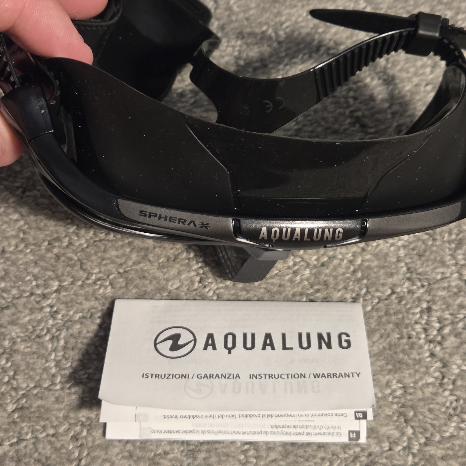 Aqualung Sphera X Freediving Mask – Lightweight Low-Volume 180-Degree View – NEW