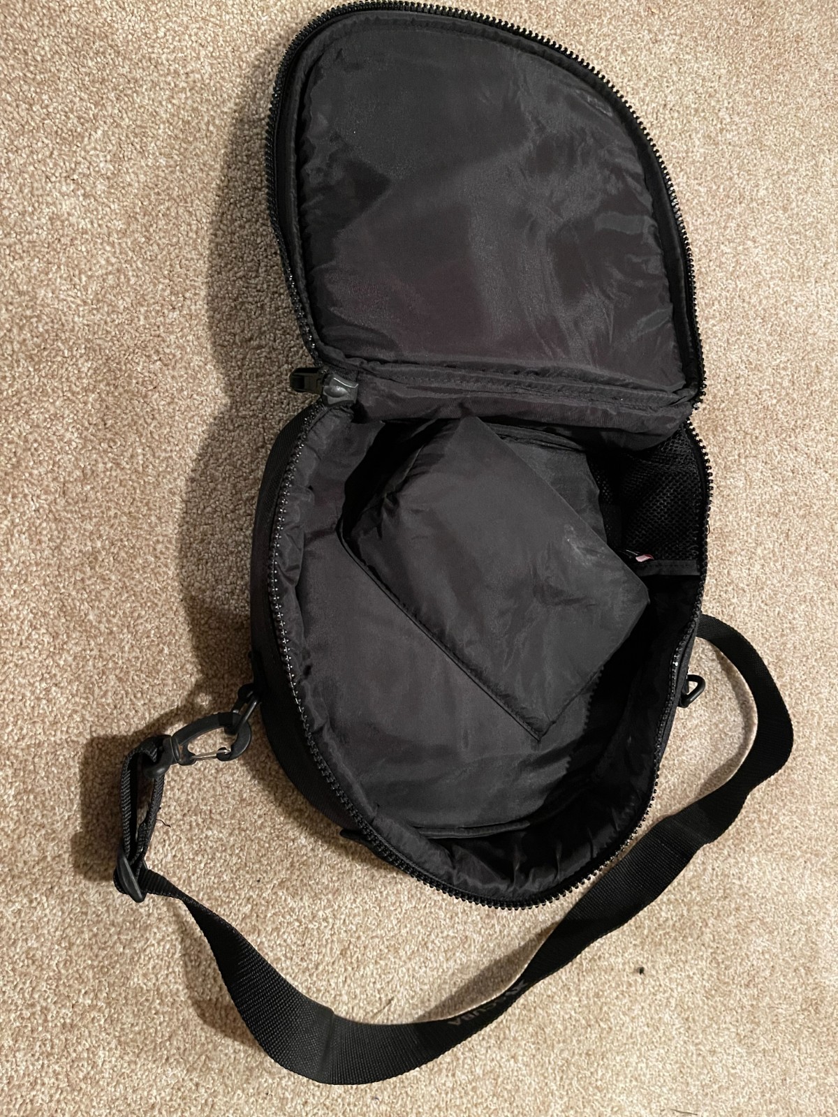 Padded Protective XS-SCUBA Diving Regulator Storage Bag Black YKK Zipper Rounded