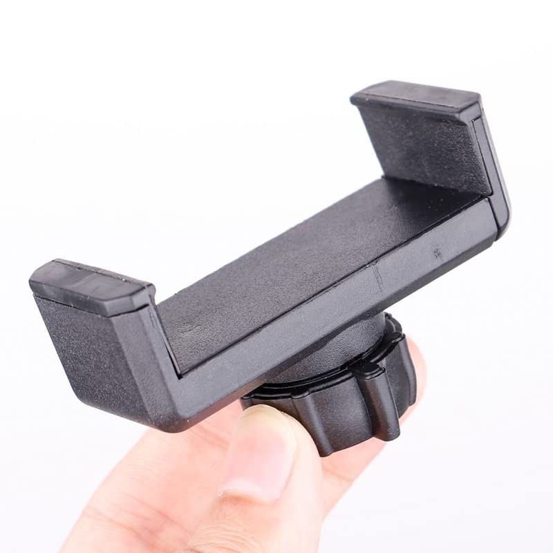 VizGiz 2 Pack Ring Light Phone Holder Replacement Clamp 17mm Rotate Black