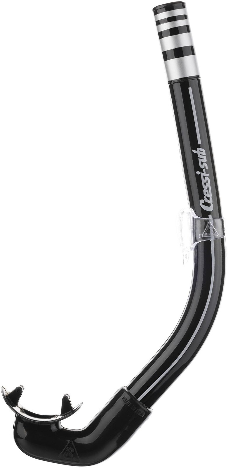 Cressi America Snorkel for Freediving & Scuba – Flexible, Silicone Mouthpiece