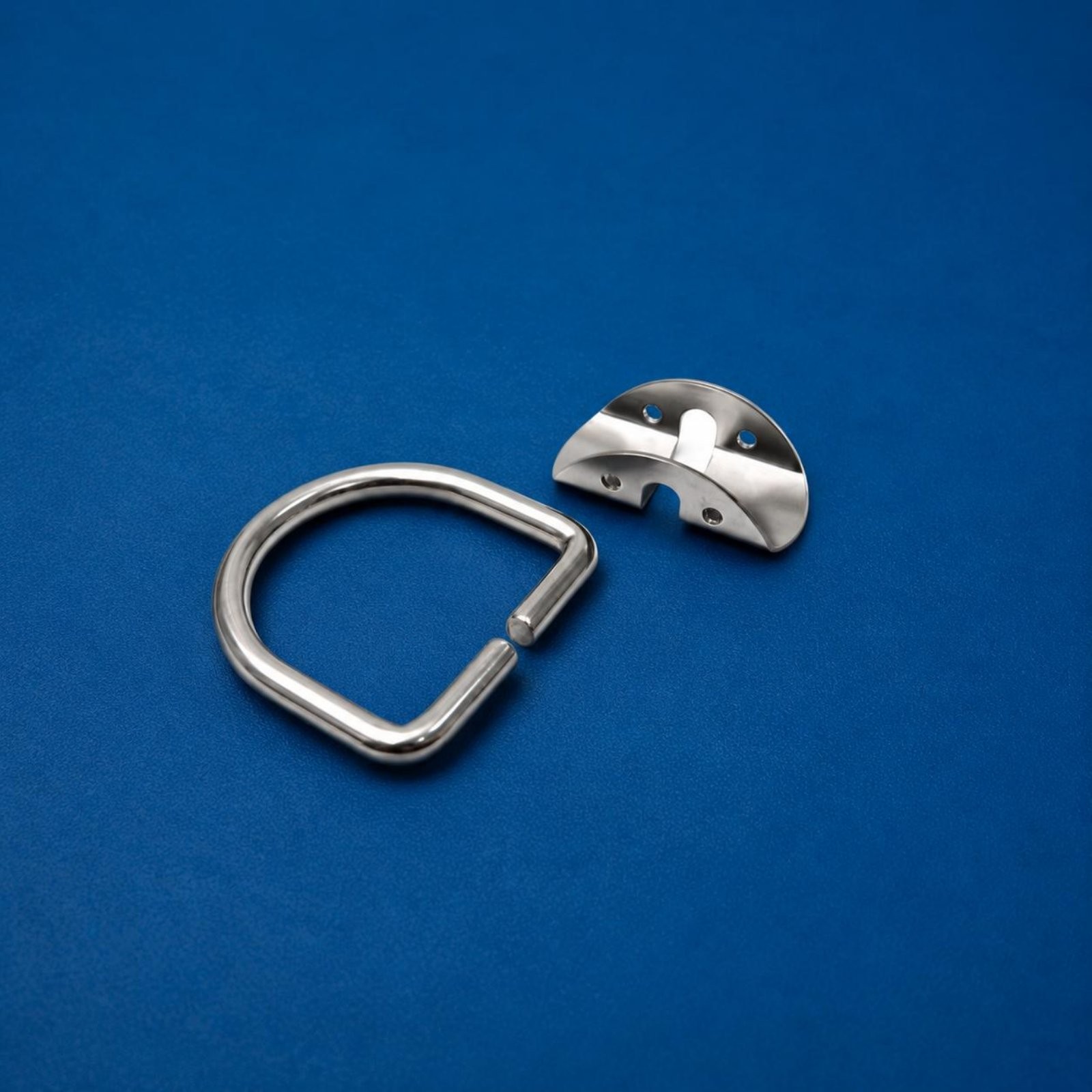 D Loop Base with Lanyard Hole Long-Lasting Sidemount Cylinder Base