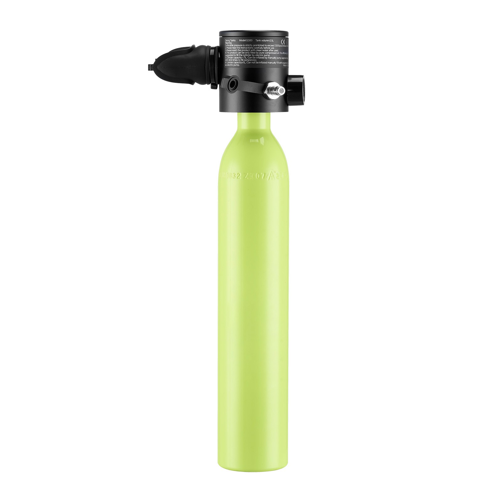 Uimoso Mini Scuba Tank 0.5L Portable Diving Cylinder with Carry Bag and Lanyard
