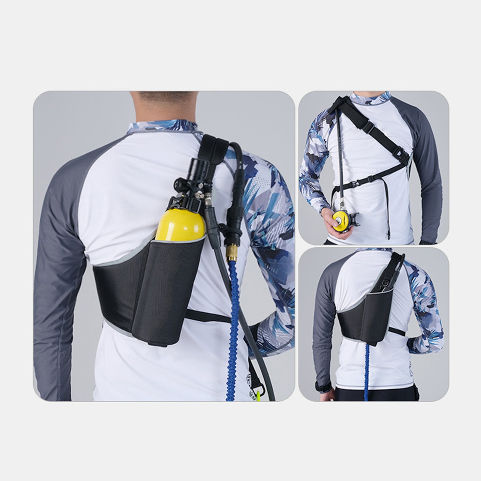 Portable Electric Diving Ventilator Rechargeable Scuba Diving Tank With DTLY