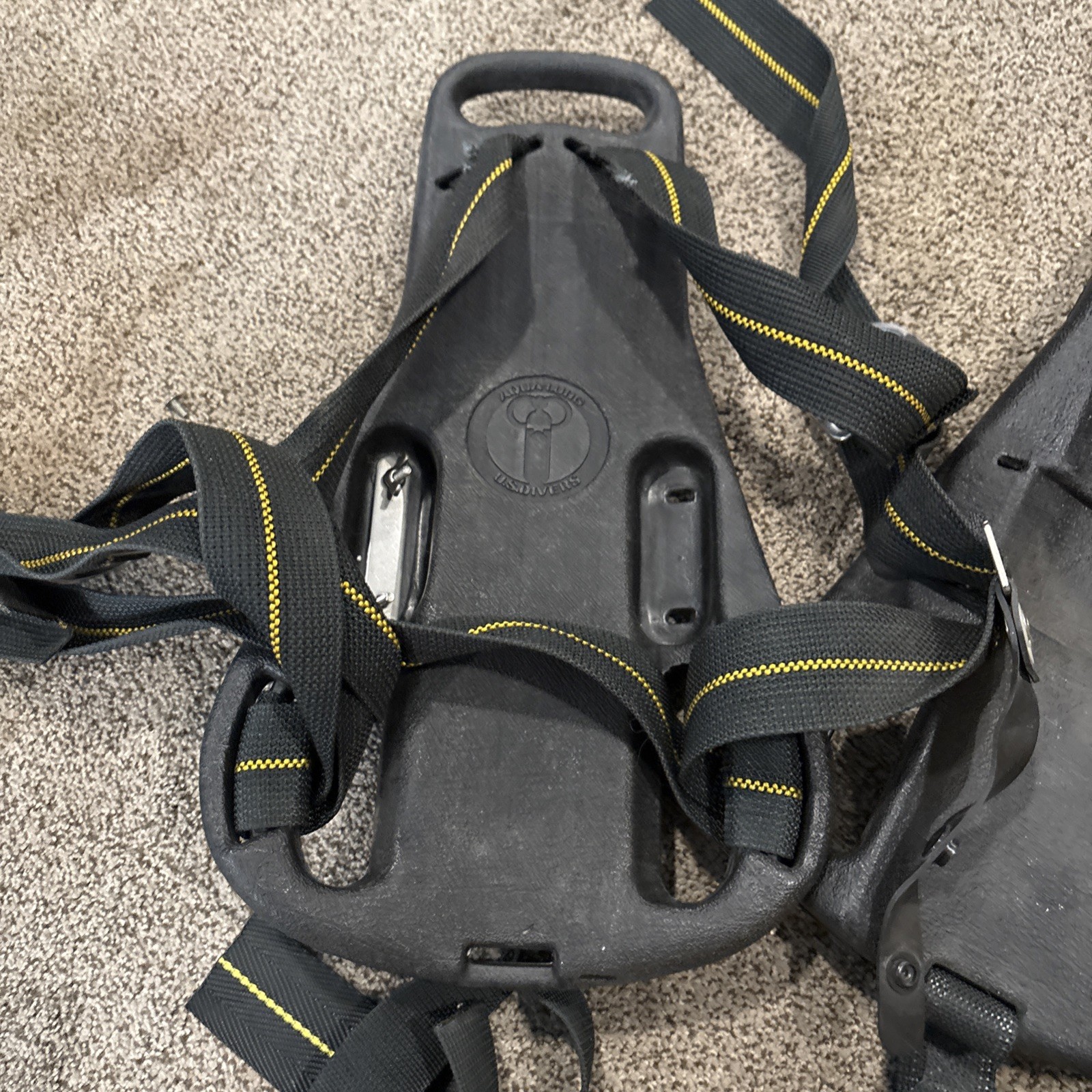 Aqua-lung U S Divers Diving Scuba Tank Holder Harness Backpack LOT FOR PARTS