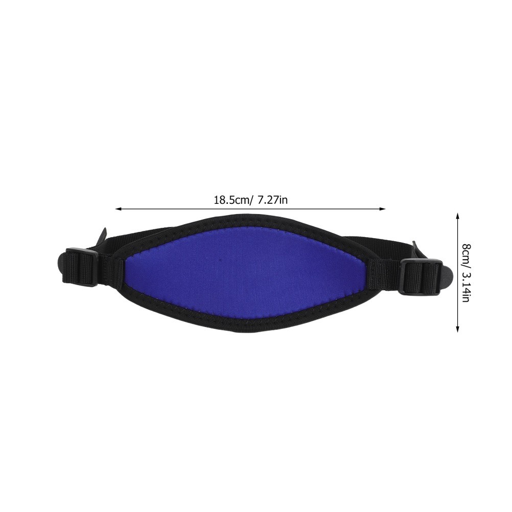 2 Pcs Scuba Diving Equipment Dive and Snorkel Mask Strap Accessory