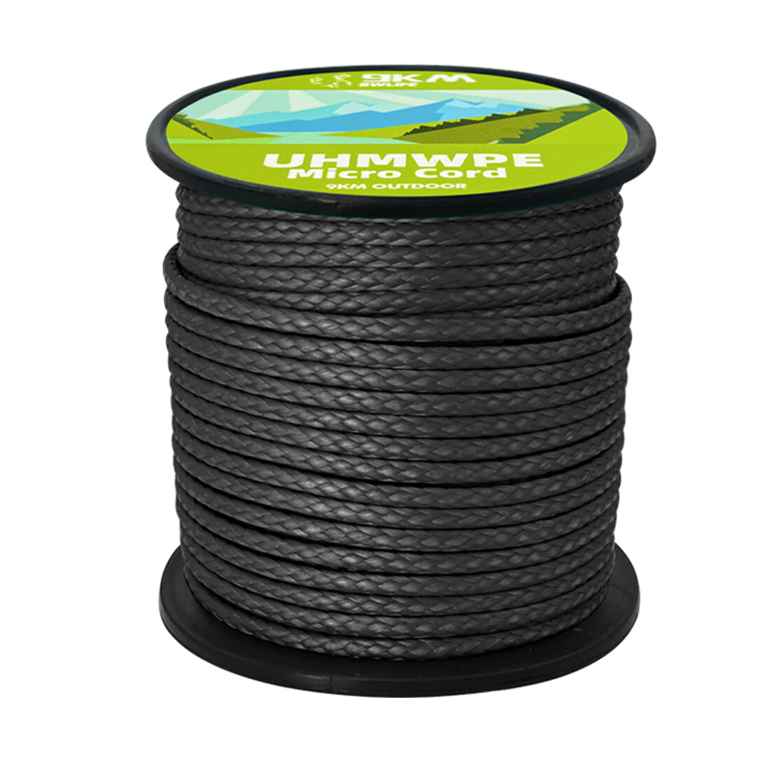 1.6mm Heavy Duty Hollow Braid Dyneema Speargun Shooting Line Strong and Durable