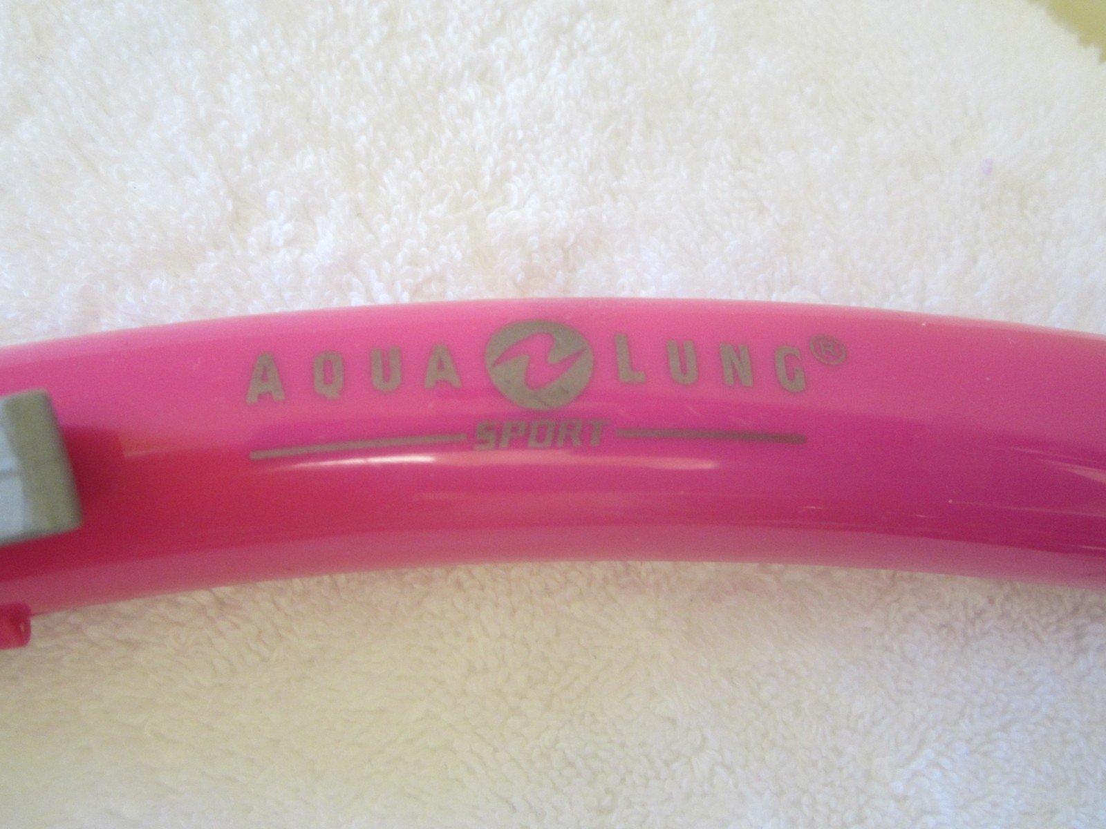 Aqualung Sport Tempered Glass Diving Snorkel And Scuba Mask Pink Great Condition