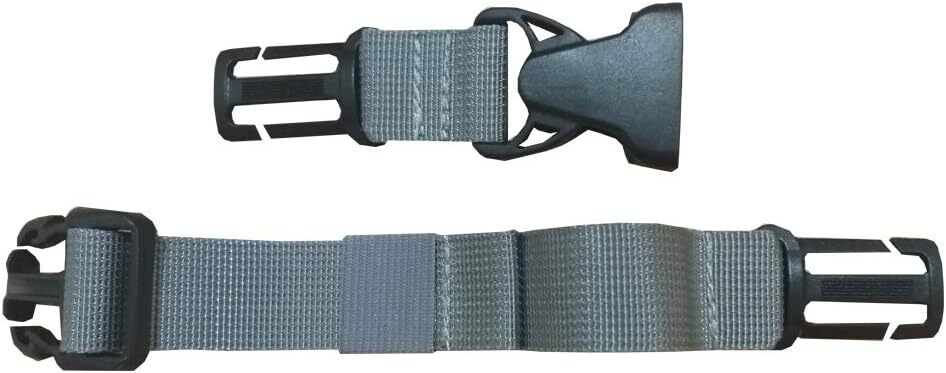 Amlrt HDHYK Backpack Chest Strap- Nylon -Suitable for Standard size, Gray