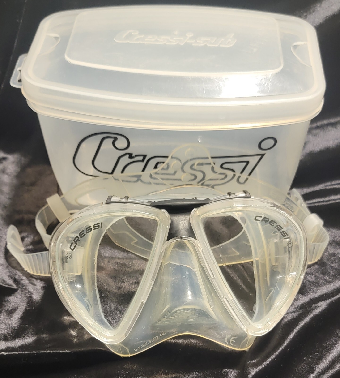 Cressi Pinta Scuba Divers Mask Made In Italy