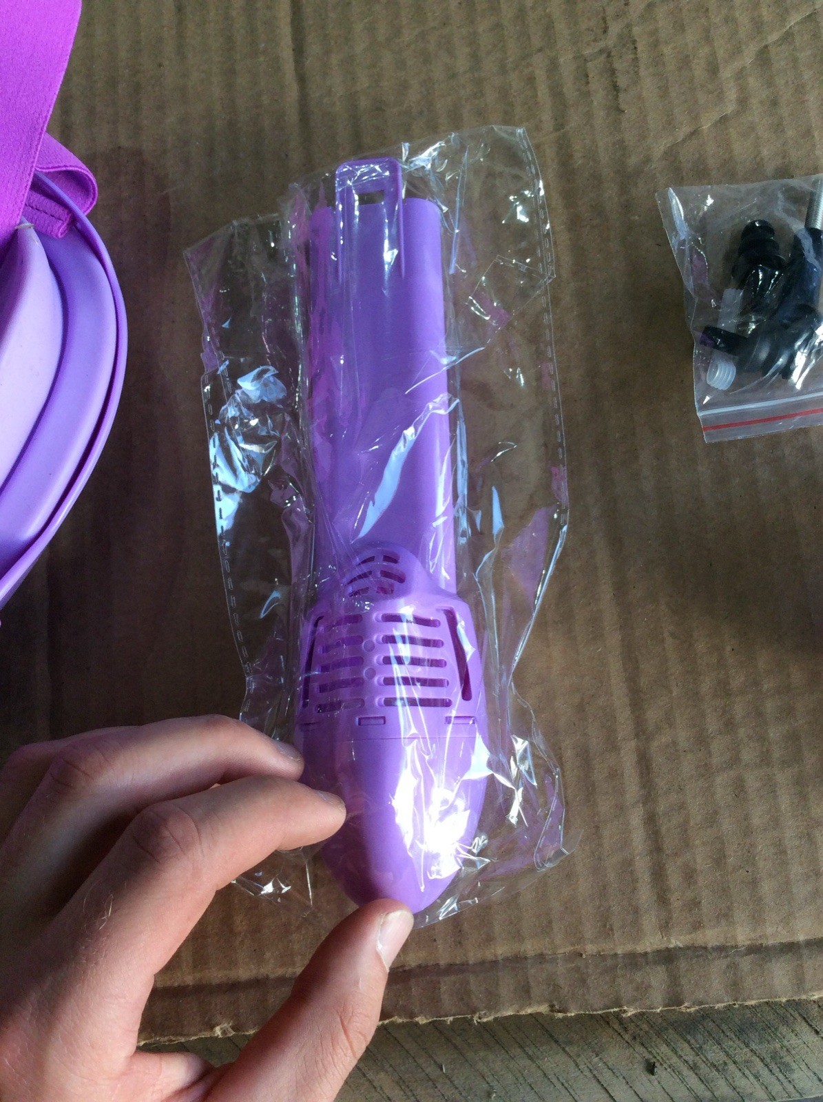 Full Face Snorkel Diving Mask XS – Purple Anti-Fog Swim Gear with Accessories