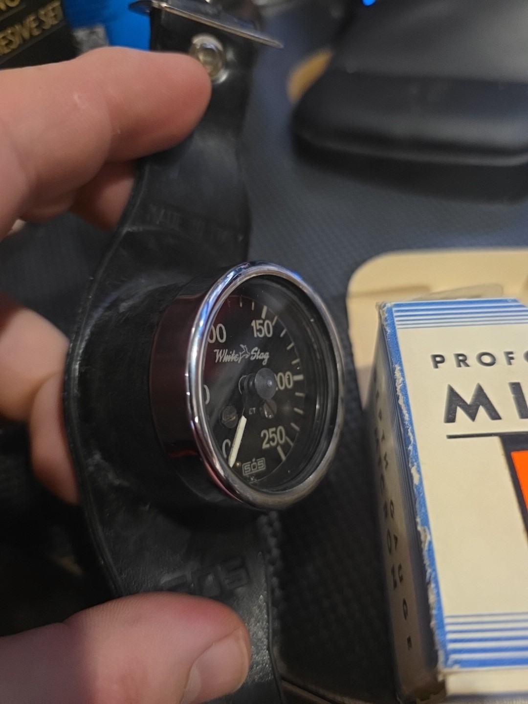 Vintage Italian Made White Stag ‘SOS’ Divers Wrist Gauge