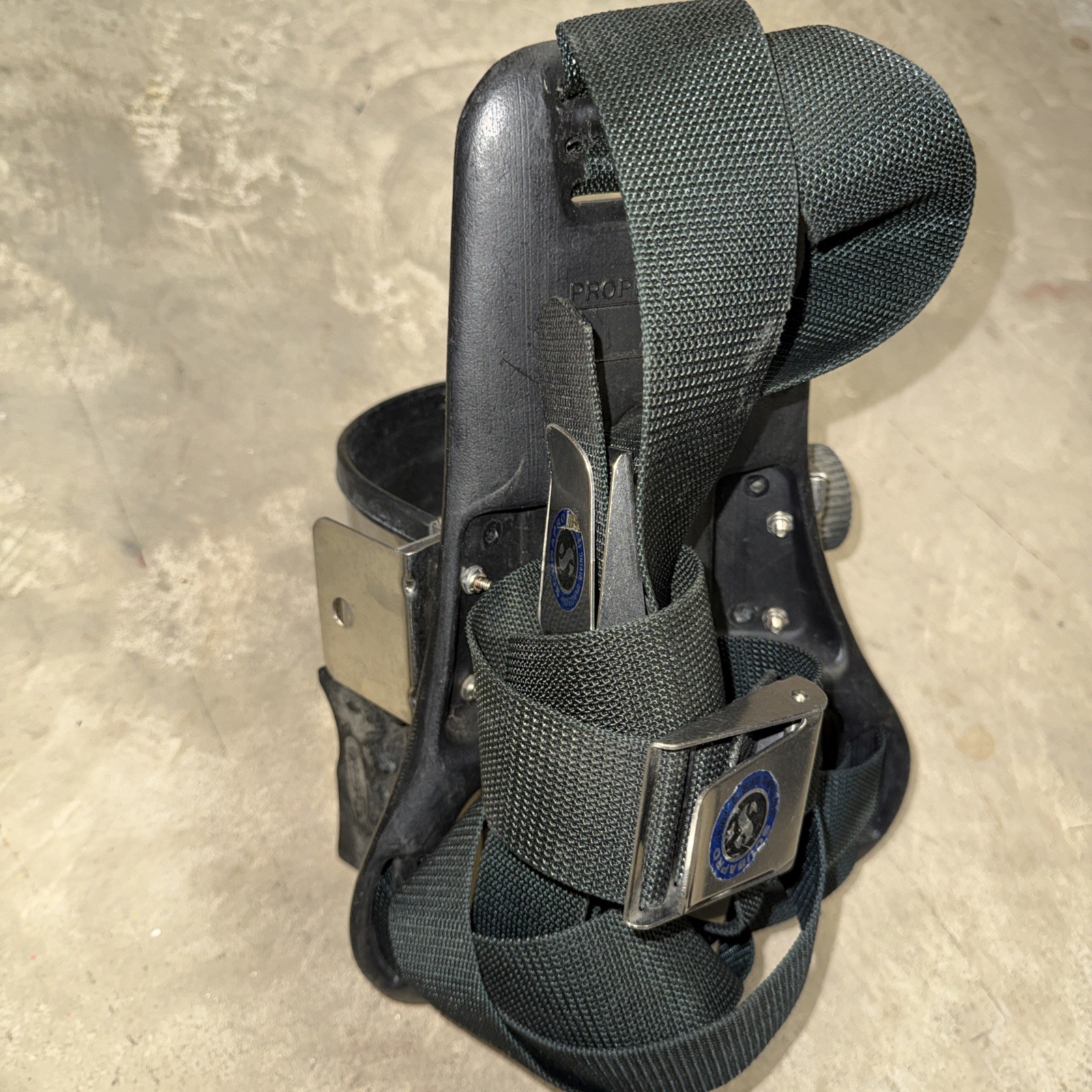 Vintage Scubapro Single Tank Backpack W/Cam Band w/Quick Release Kit 20-133-000