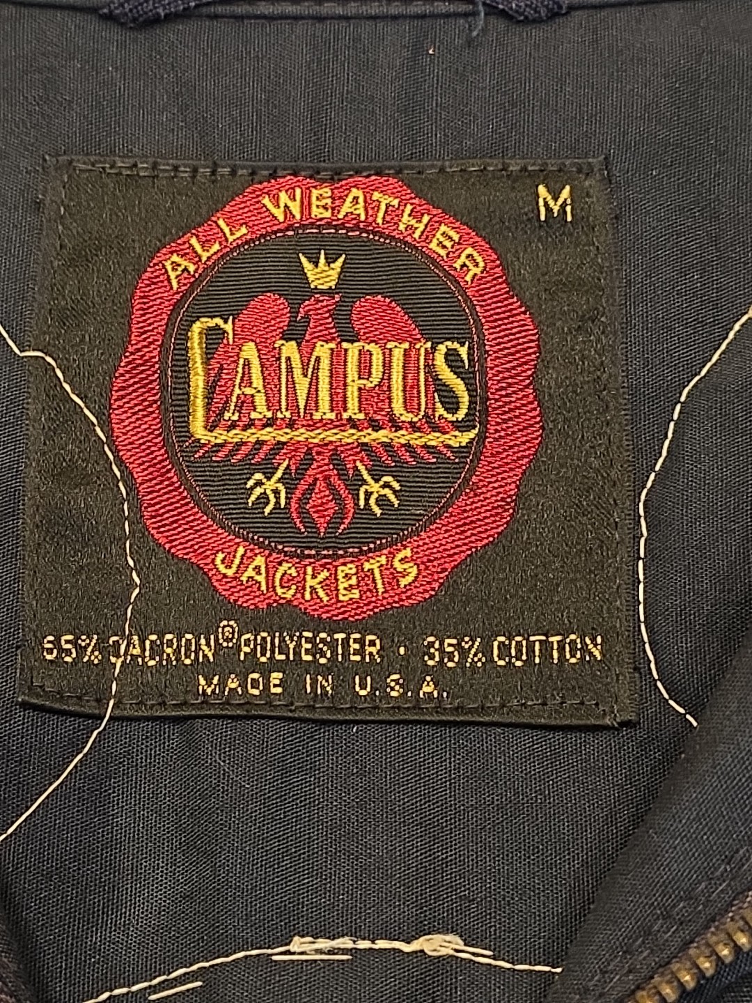 VTG Men Jacket M Scuba Cave Night Skin Diving Ship Wreck Patches Red Cross NASDS