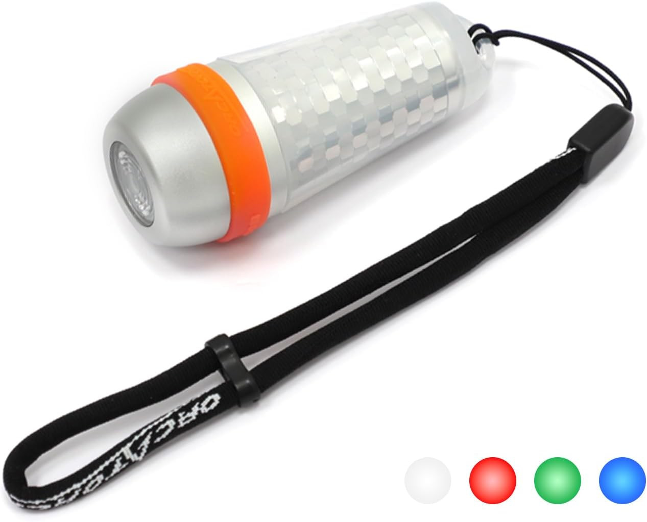 SD03 Dive Signal Light 4-Color-In-1 (Blue, Red, White, Green) 8 Modes Scuba Divi