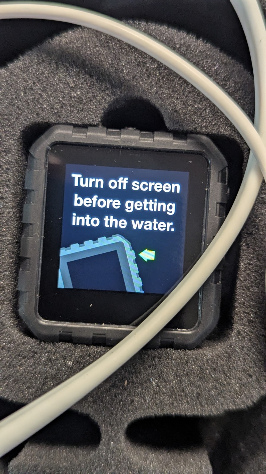 Waterproof Micro Tablet System by Underwater Audio UNTESTED AS/IS TURNS ON
