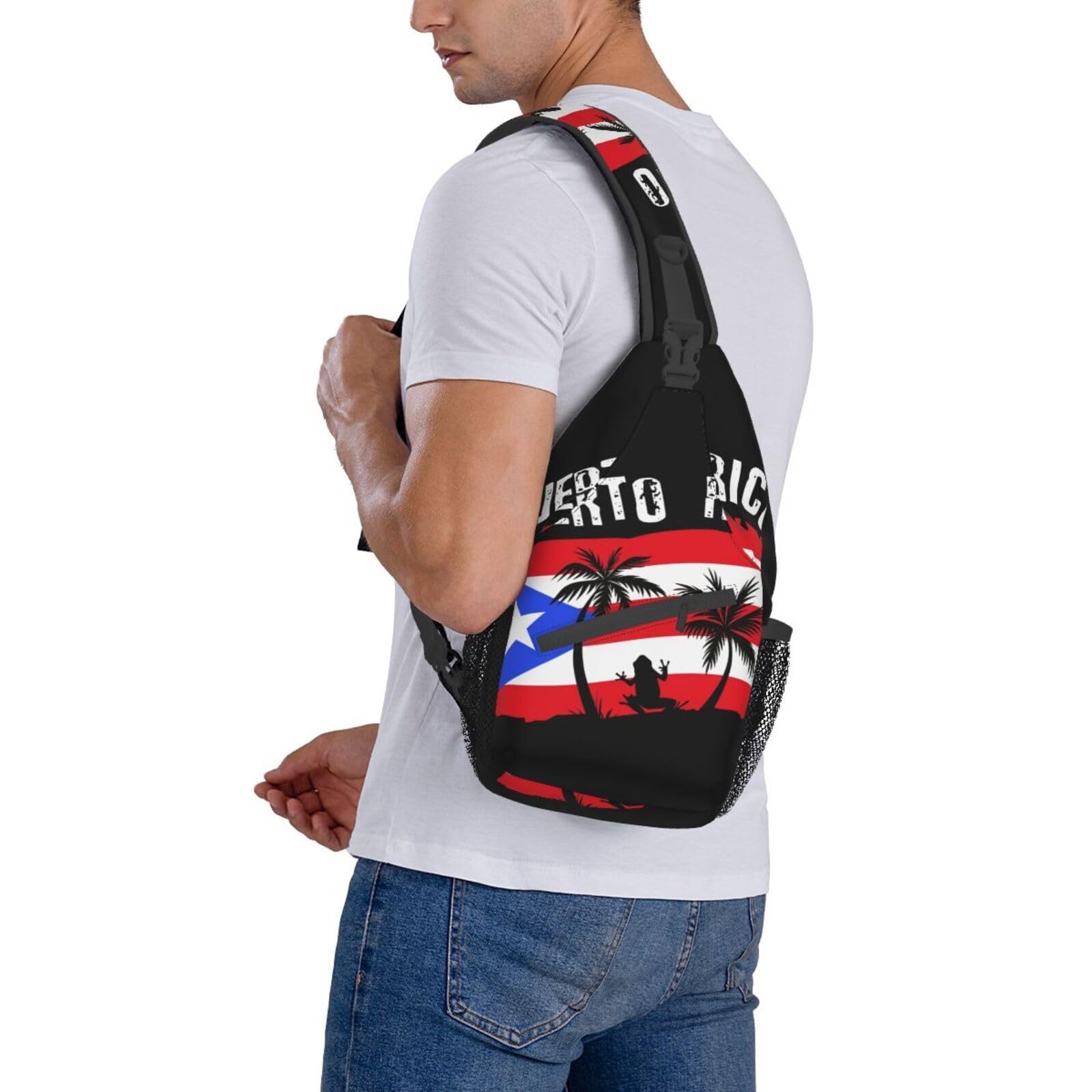 ASYG Puerto Rico Rican Flag Sling One Size, Ac5