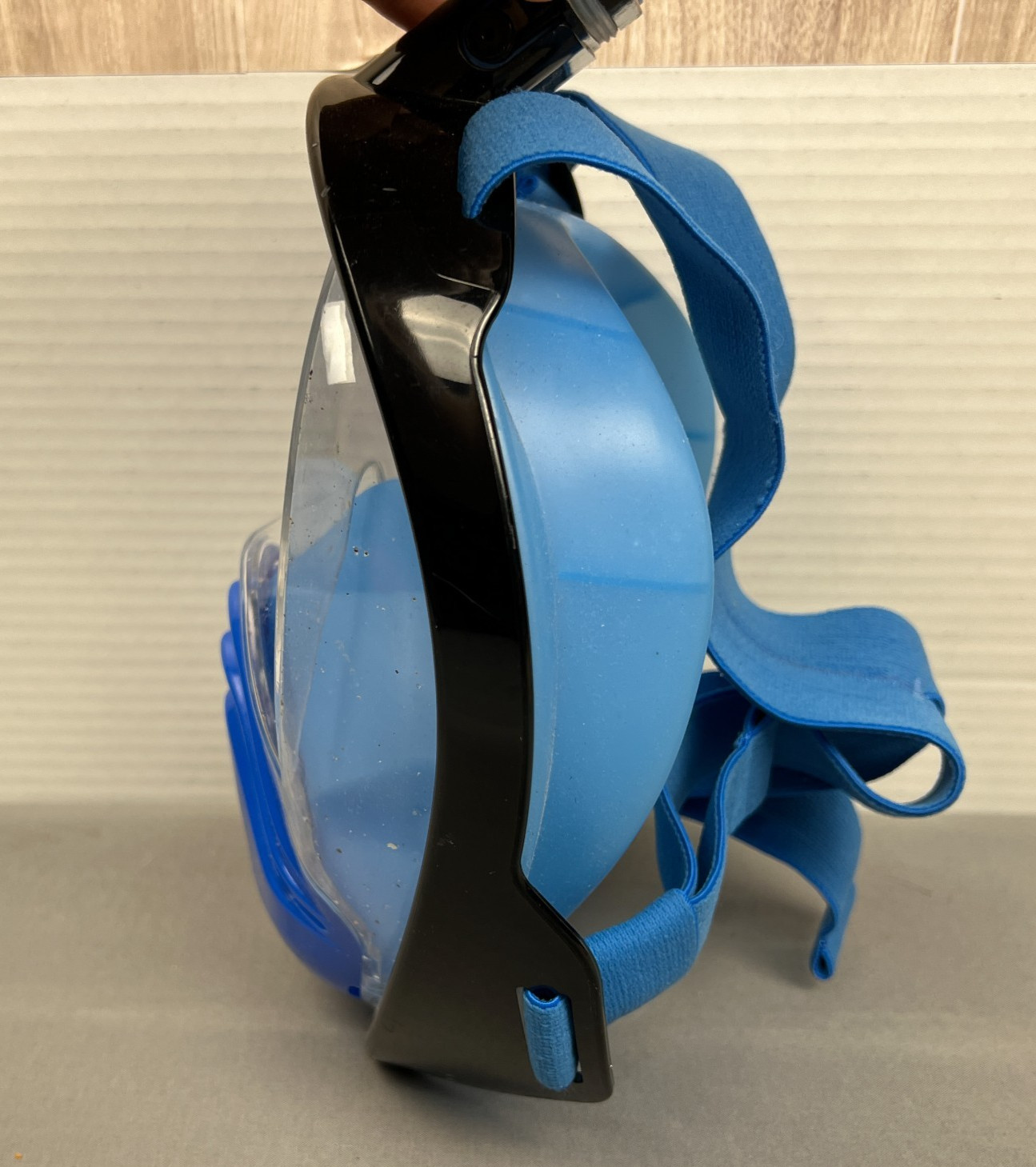 Unbranded Full Face Snorkel Mask Adult Blue (Does NOT Include Breathing Tube)