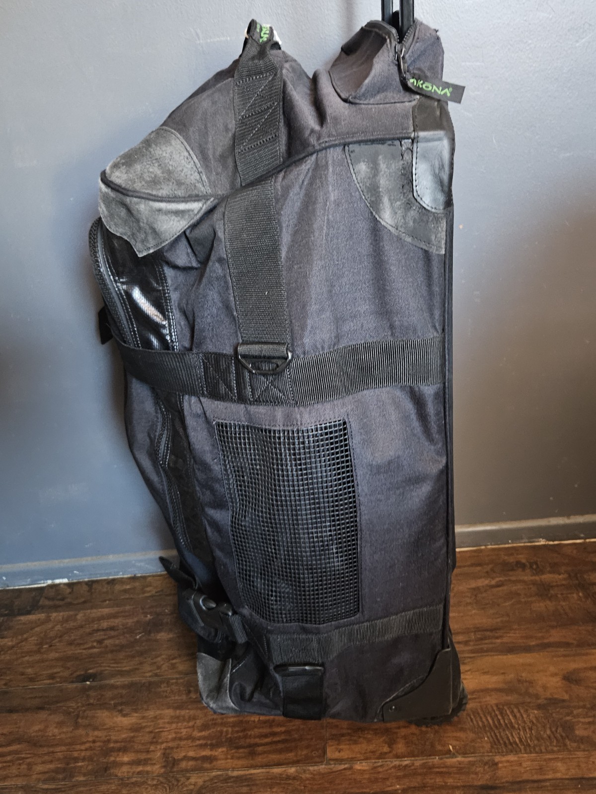 💥AKONA Adventure Gear Travel Scuba Dive Roller Bag BLACK 36″ x 15″ x 16″ #3