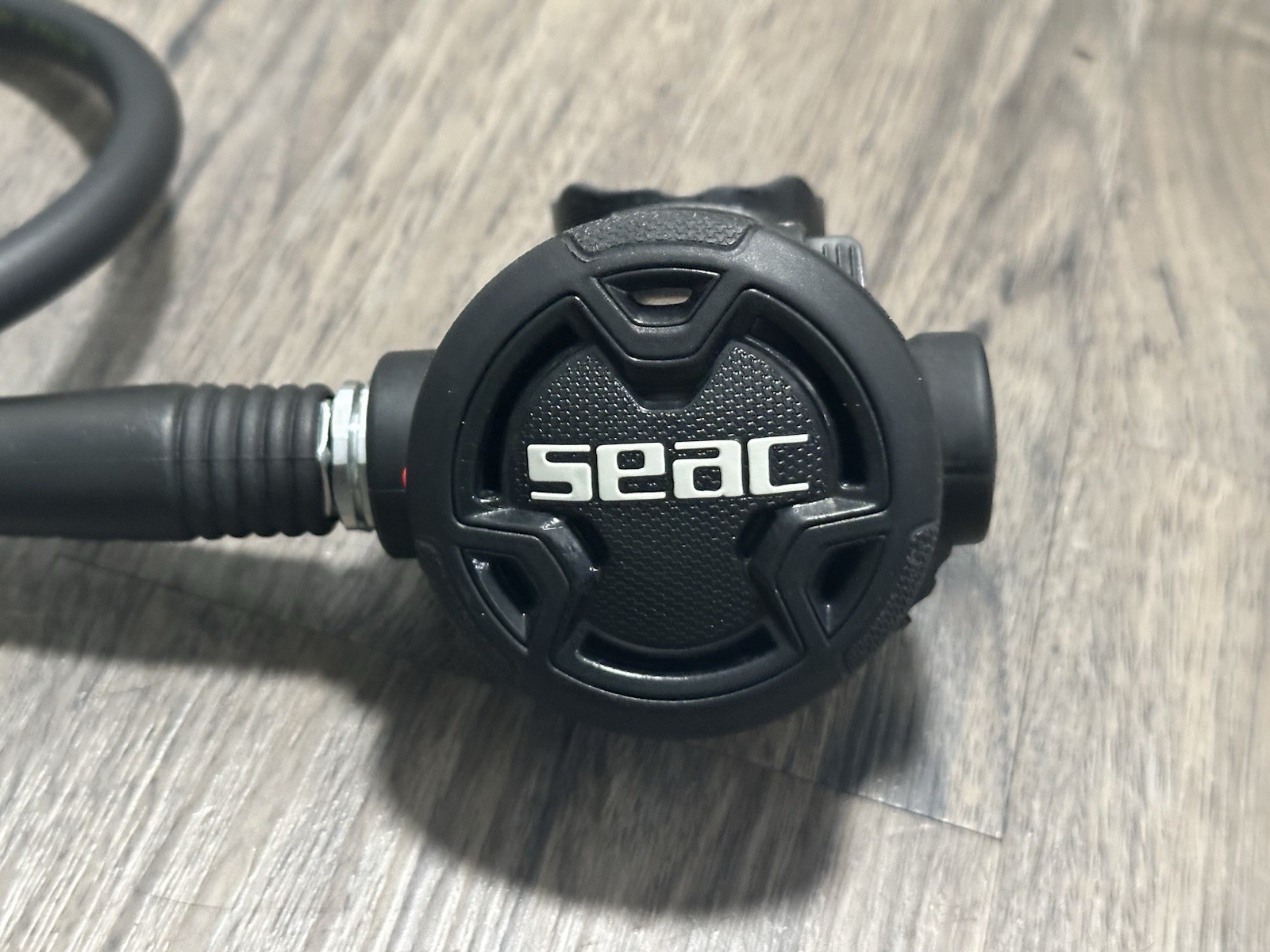 Seac PX100 Scuba Diving Regulator Second Stage – w/ Low Pressure Hose – Exc Cond