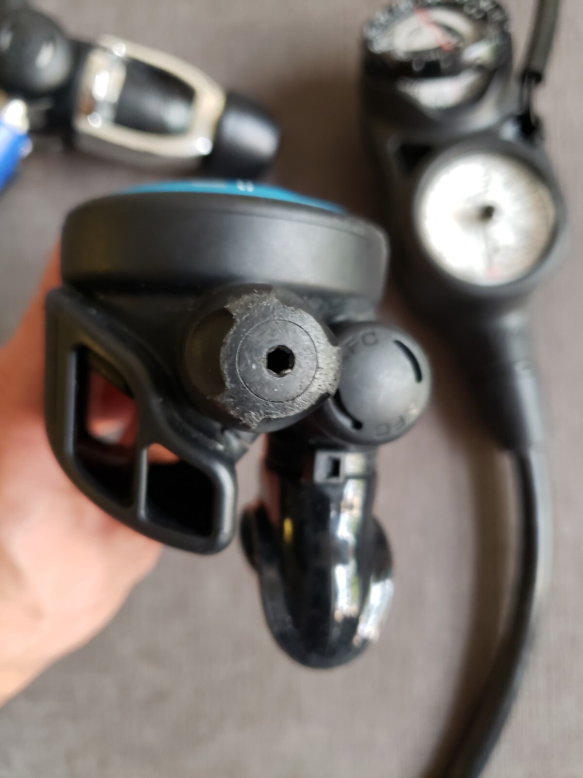 Scuba Diving Regulator set Atomic Z1 Zirconium & Aeris 3 Gauge Console – CLEAN!!