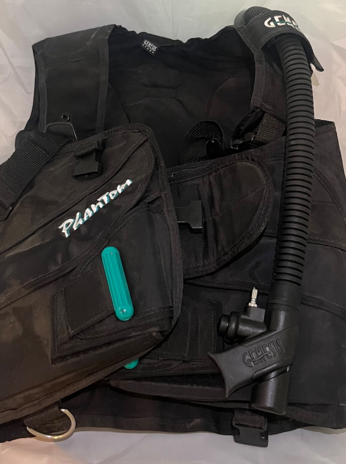 Genesis Phantom Scuba Dive Vest, Jacket Size Medium, Diving